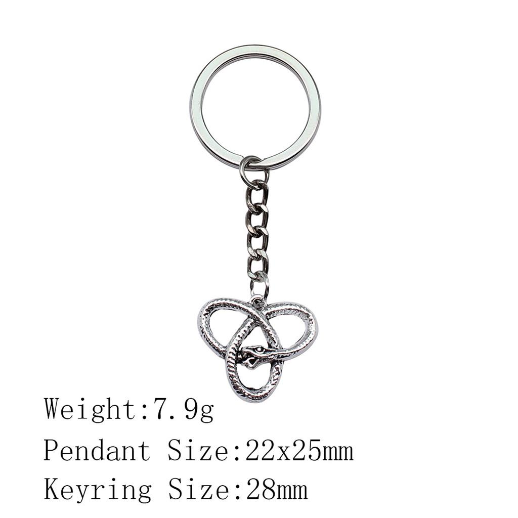 День благодарения Пара Брелок Дракон Змея Аниме Брелок Рюкзак Цепи Женщины