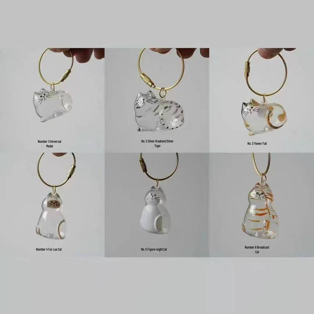 Креативный брелок-подвеска для хранения кошачьей шерсти