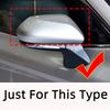 Для Toyota Prius xw50 Серия Prime 2016 2017 2018 2019 2020 2025 2025 Корпус зеркала заднего вида Крышка зеркала заднего вида Колпачок зеркала