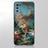 Чехол с рисунком в стиле Ренессанс для Samsung Galaxy A12 A02S A22 A32 A52 A72 A71 A51 A41 A31 A21 A11 A50 A70 A10S A20S, черный чехол
