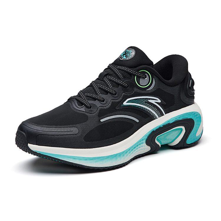 Anta Textile, TPU Cushioning Slip Resistant Abrasion Resistant Breathable Lightweight Low top Running Shoes Men's 112235556-2