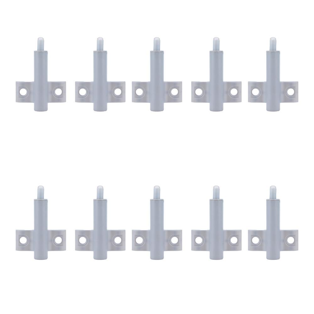 10PCS Gray Cabinet Door Damper ABS Drawer Bumper Quiet Soft Close Buffer Cabinet Door