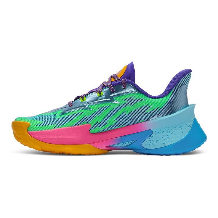 Under Armour CURRY SERIES 7 Амортизирующие, износостойкие низкие баскетбольные кроссовки Унисекс 3027983-465