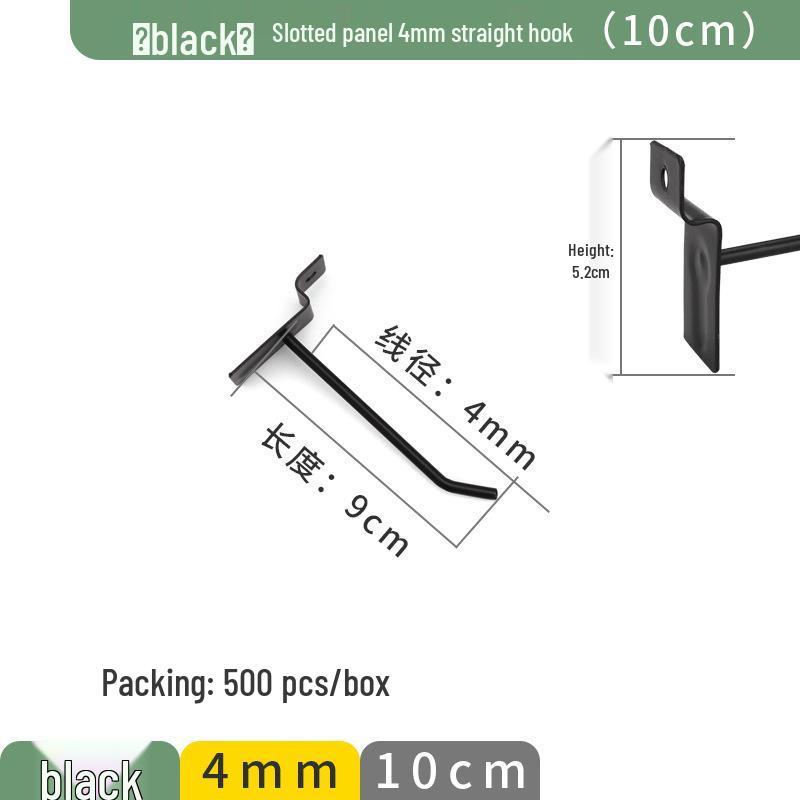 Перфорированные алюминиевые крючки для дисплеев магазинов мобильных телефонов
