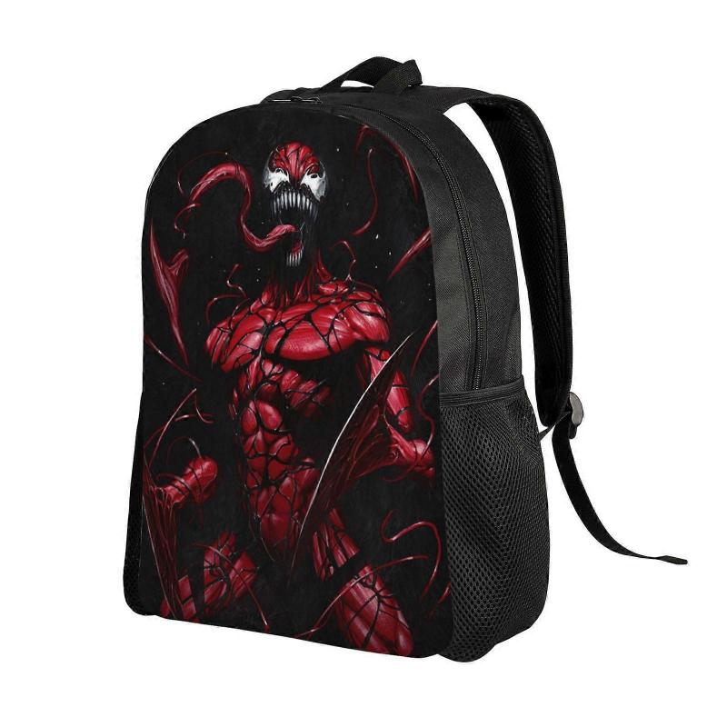 VENOM Travel Camping Work Backpack for Womens/Mens Gifts Casual Daypack Cartoon Anime Notebook Bags-LDYH34