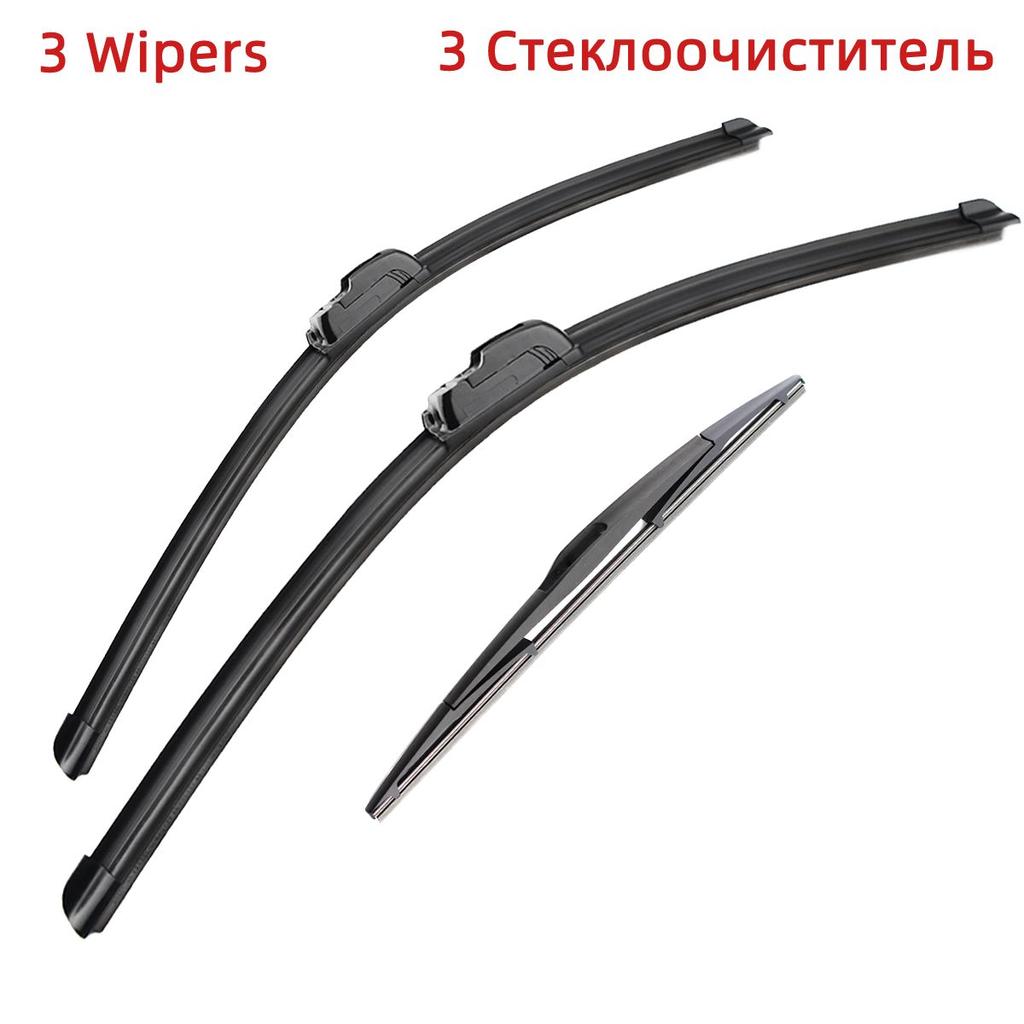 3 шт. щетки стеклоочистителя для Subaru Impreza Hatchback MK3 GE GV GH GR 2007-2014 24 "16" 16 "подходят для переднего лобового стекла, щетки для окон, резак, аксессуары