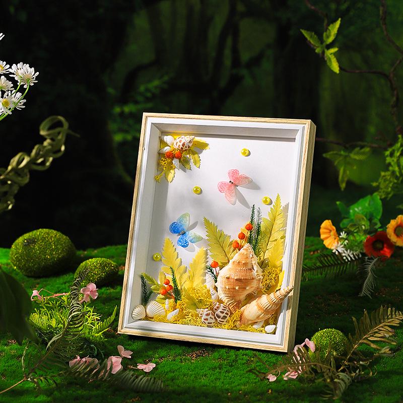 DIY Dried Flower Photo Frame Kit: Women's Day Gift & Children's Icebreaker Activity