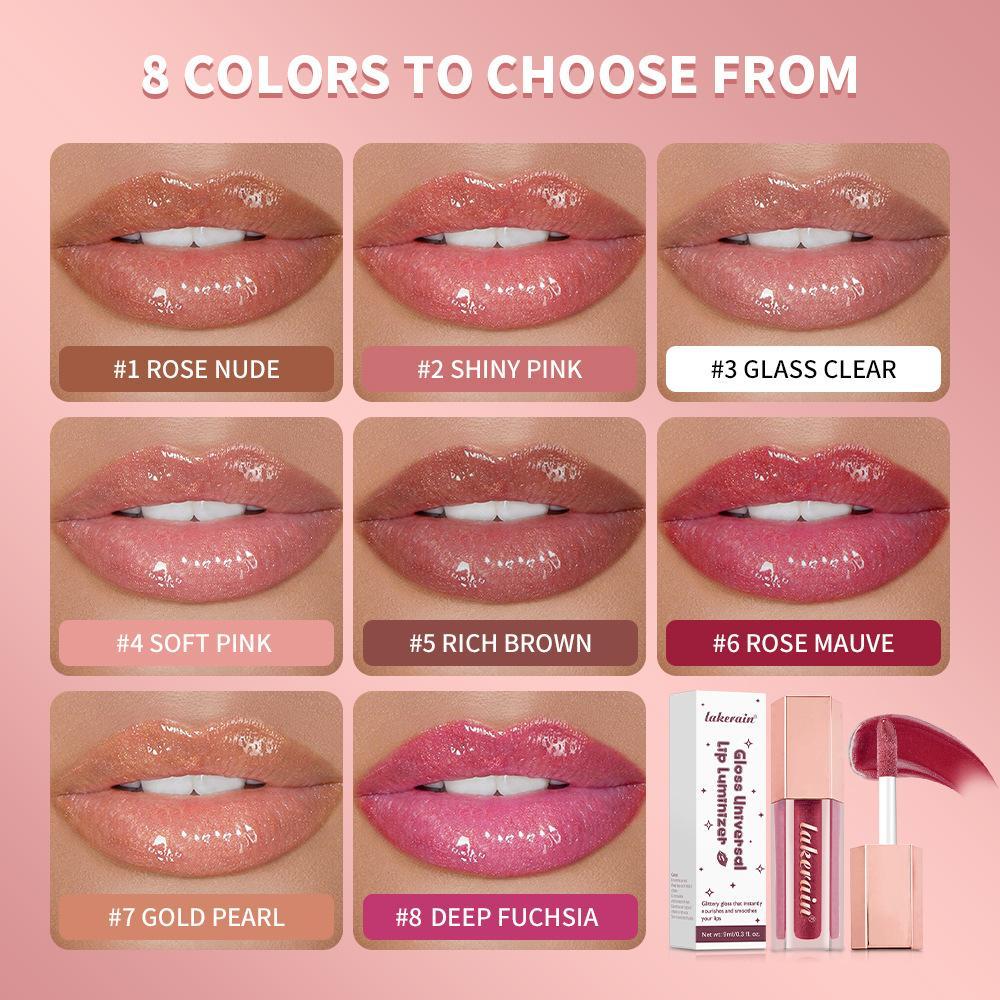 Lip Mud Lip Glaze, водянистые и увлажняющие пухлые губы, зеркальный блеск для губ с микроблестками, Lip Glaze, Lip Gloss