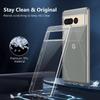 For Google Pixel 8 Pro Pixel8 Ultra Thin Transparent Silicone Phone Case for Pixel 8 7 6 Pro 6A 5 5A 4 4A 3 3A XL Clear TPU Protective Cover