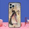 Kitsune Fox Art Phone Case For iPhone 16 15 12 13 Mini 11 14 Pro XS Max Plus X XR Silicone Cover