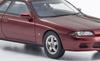 Kyosho Оригинальный масштаб 1/43 Nissan Skyline (HCR32) GTS-t Type M (красный) Готовый продукт KSR43130R