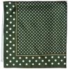 Beams Design Silk Petite Scarf 50605508 50605508C Green 52cm X 52cm Women's