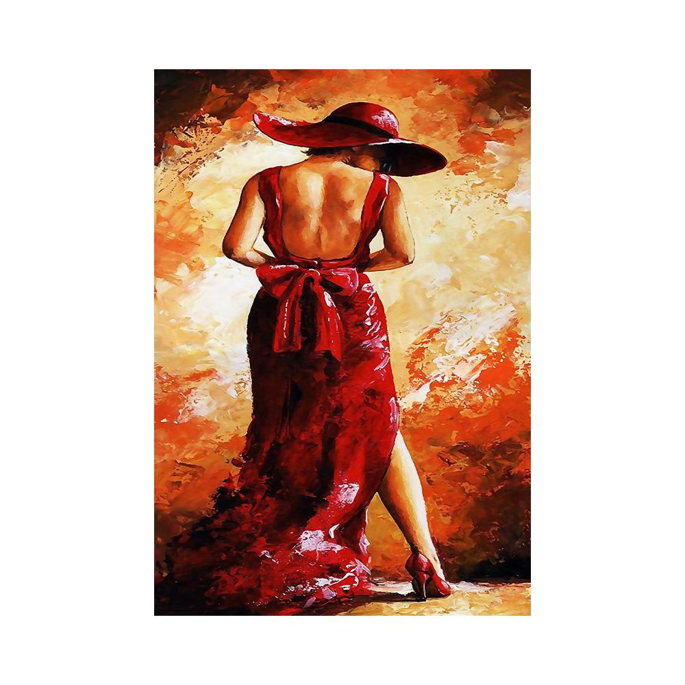 Обнаженная женщина Холст Живопись Сексуальная девушка Тело Настенные художественные принты Чувственная леди Произведение искусства Спальня Украшение дома Коллекция фресок