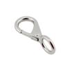 1PCS Heavy Duty Stainless Steel 304 Spring Snap Hook Fixed Eye Clip Carabiner Universal Marine Clip Dock Hardware