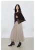 LILY Handmade Round Neck Knitted Shirt for Women