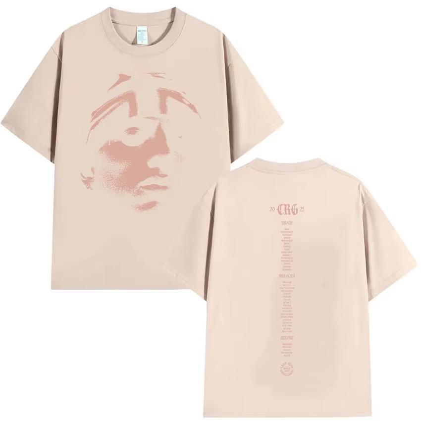 2026 New Central Cee Can't Rush Greatness Tour Album Merch Graphic‑Print Unisex Short‑Sleeve T-shirt