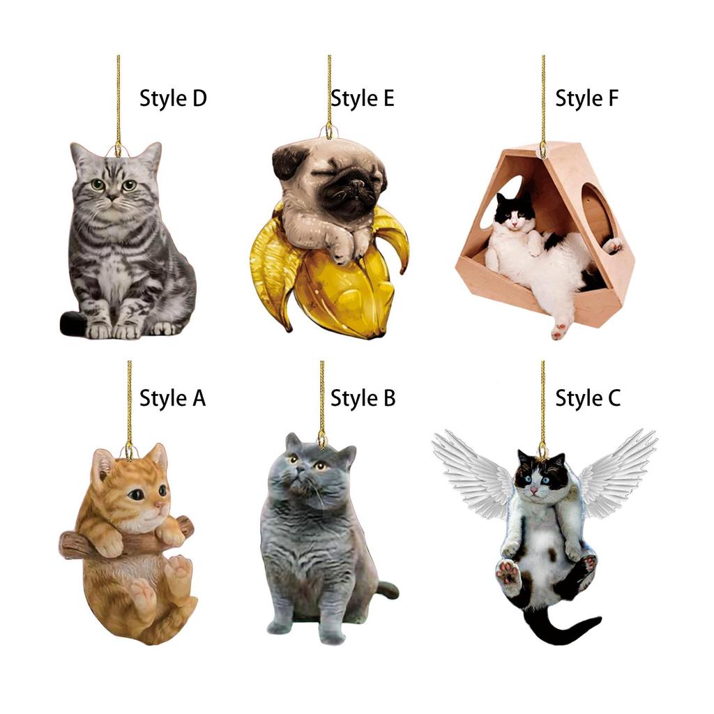 Car Pendant Auto Mirror Pendants Charms Ornament Funny Birthday Gift for Bedside