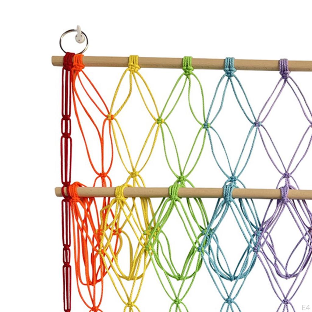 Сетчатый гамак с мягкими игрушками, подвесной органайзер для хранения игрушек для детской спальни, игровой комнаты, детской комнаты