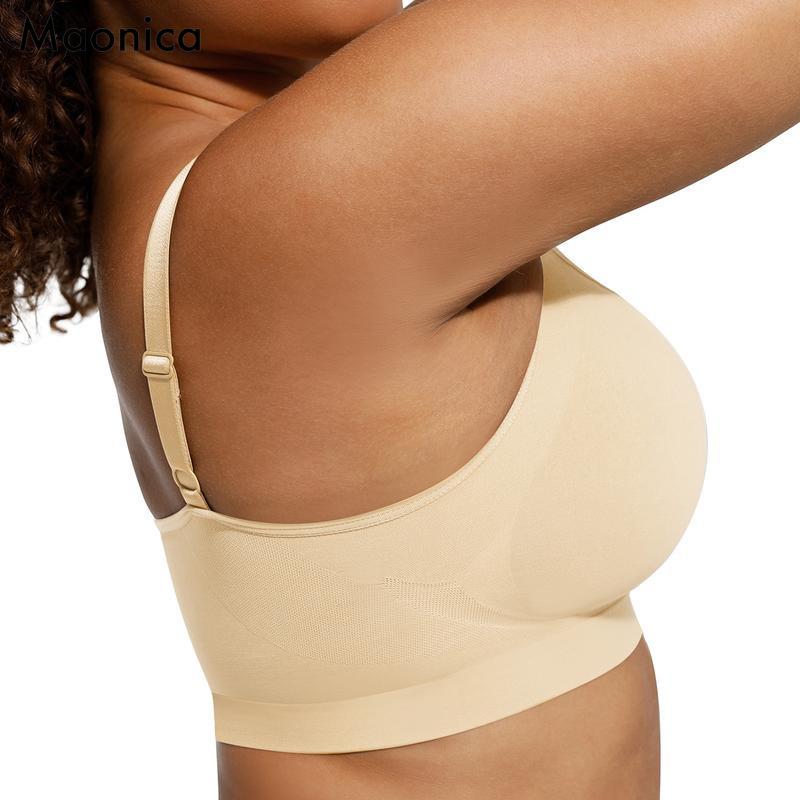 Европейский размер CDE чашка новый бесшовный спортивный бюстгальтер майка для йоги жилет удобный топ нижнее белье M-2XL Plus