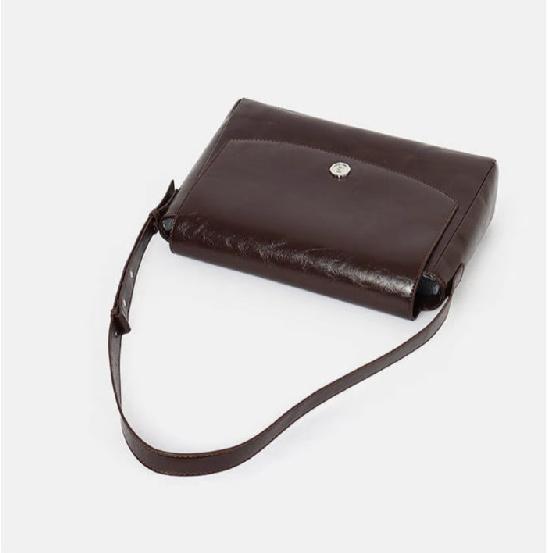 New Niche Design Retro Large Capacity Briefcase Textured Commuter Crossbody Simple Messenger Bag