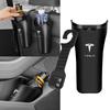 1/2Pcs Car Styling Car Storage Box Umbrella Garbage Organizer Bucket For Model 3 Model S Model X Y Roadster Performance