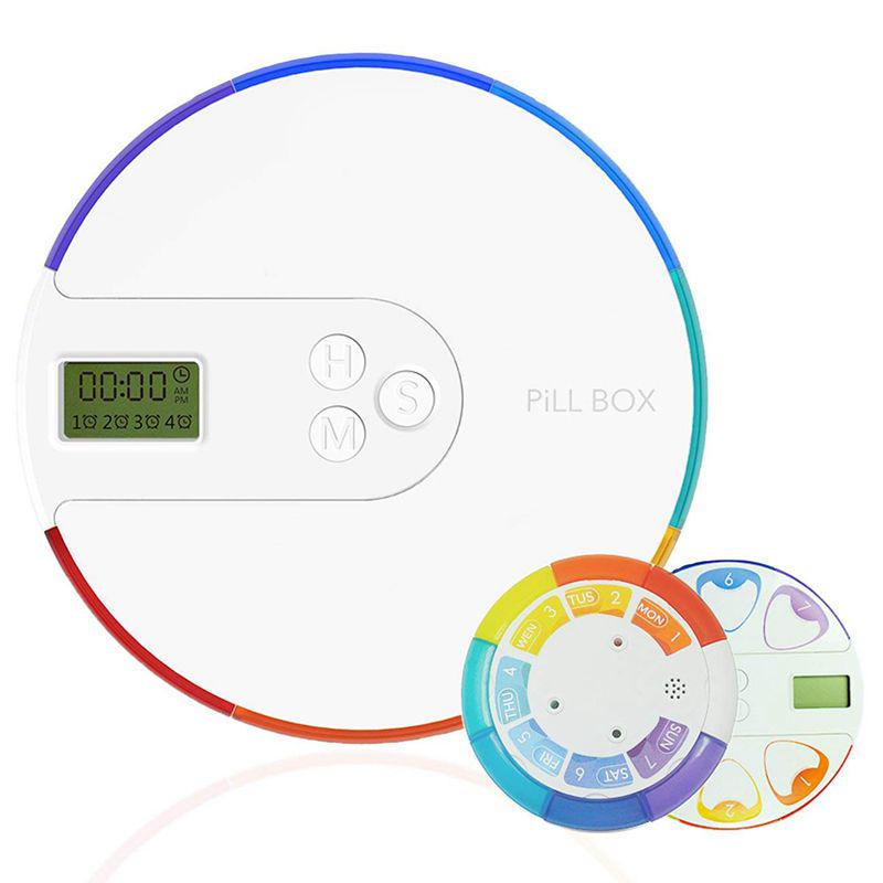 7-дневная таблетница-будильник-DIY цифровая маленькая карманная таблетка-таблетка для лекарств