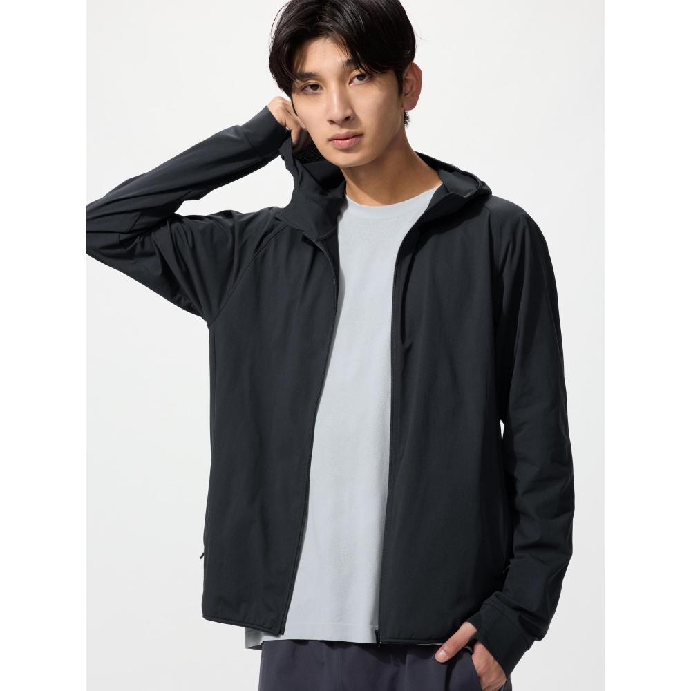 Uniqlo Парка с молнией Dry Ex Uv Cut