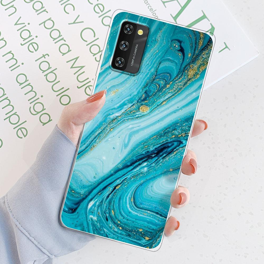 Чехол для Blackview A100 6.67" Чехол-бампер из мягкого силикона TPU для Blackview A100 Fundas Чехол для телефона Для BlackviewA100 A 100 Coque Бампер