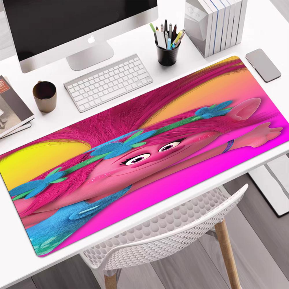 Trolls Theme Mouse Pad, Non Slip Rubber Base, Multifunctional Office & Home Decor, Perfect for Workspace Personalization.