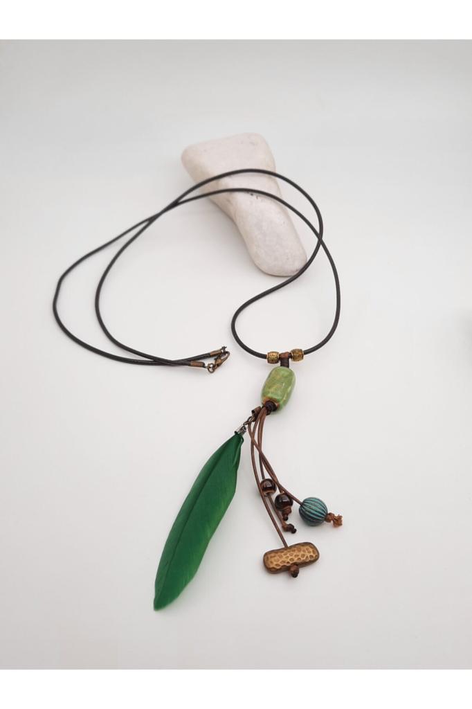 Подарок на день рождения, этническое подлинное хиппи, богемное модное ювелирное ожерелье ручной работы