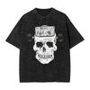 Mens Tshirt Dorohedoro Heiwa Sharks Washed Tshirts Hip Hop  Summer Tees Y2k Retro Design Cotton Clothing Hot Sale