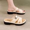 2024 Women's Non-Slip Chunky Heel Sandals – Versatile, High-Heel Fashion for Summer