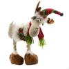 Christmas Deer Holiday Decoration 46cm Tall Traditional Handmade for Winter Fireplace