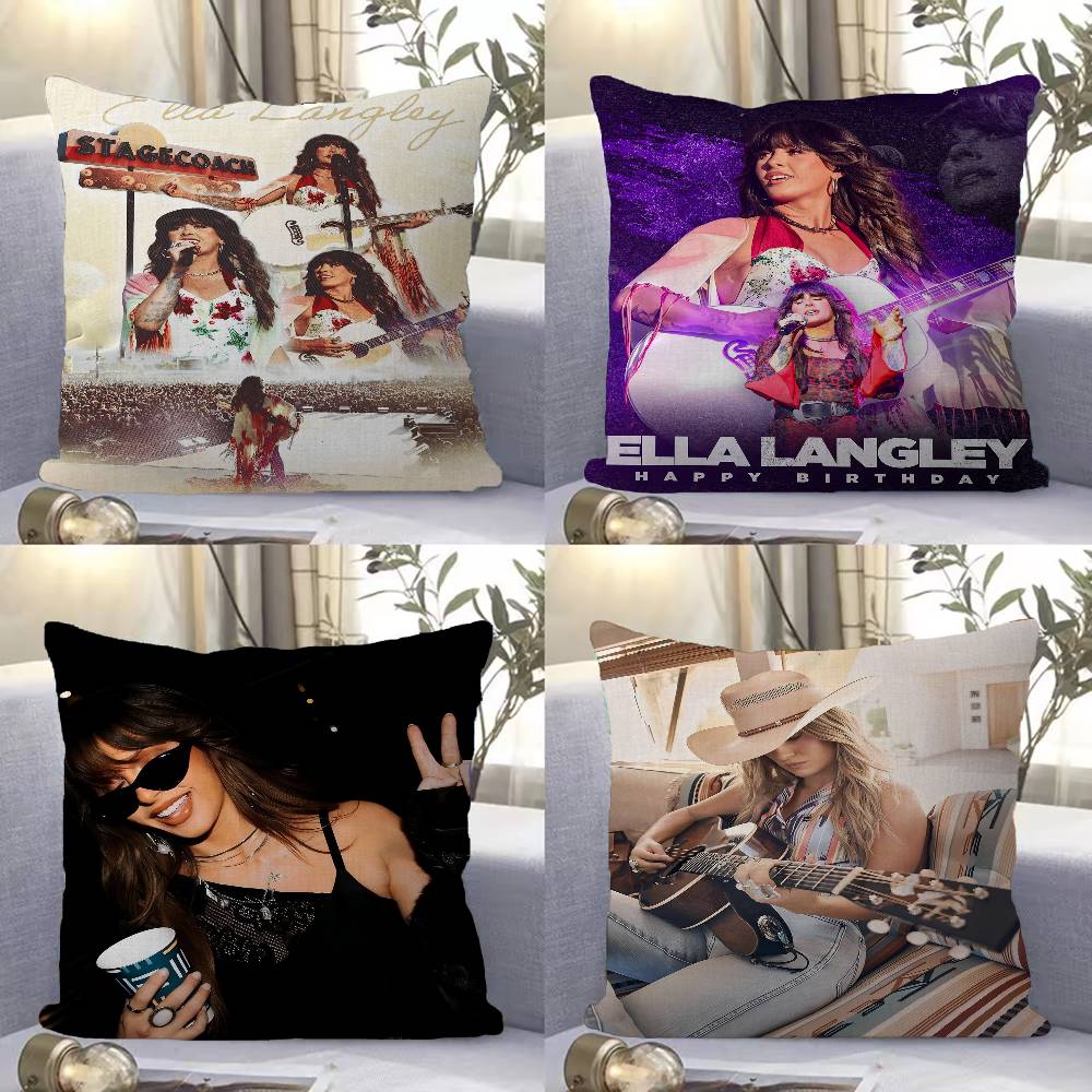 Singer Eella Llangley Pillow Cover Sofa Cushion Cover Home Room Decoration Children Gift