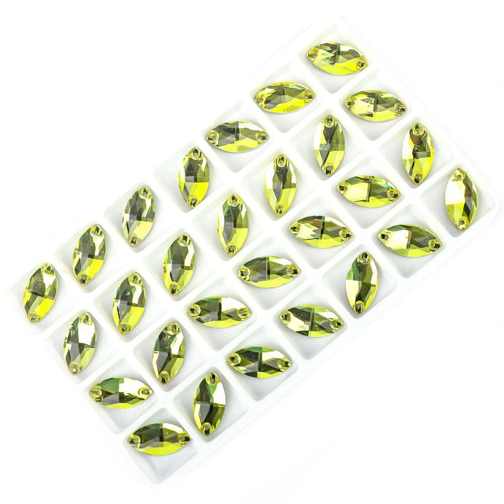 Вэй Чэнь Маркиз Страз Ручная Вышивка Плоская Пуговица для DIY Вечерних и Свадебных Платьев Аксессуары