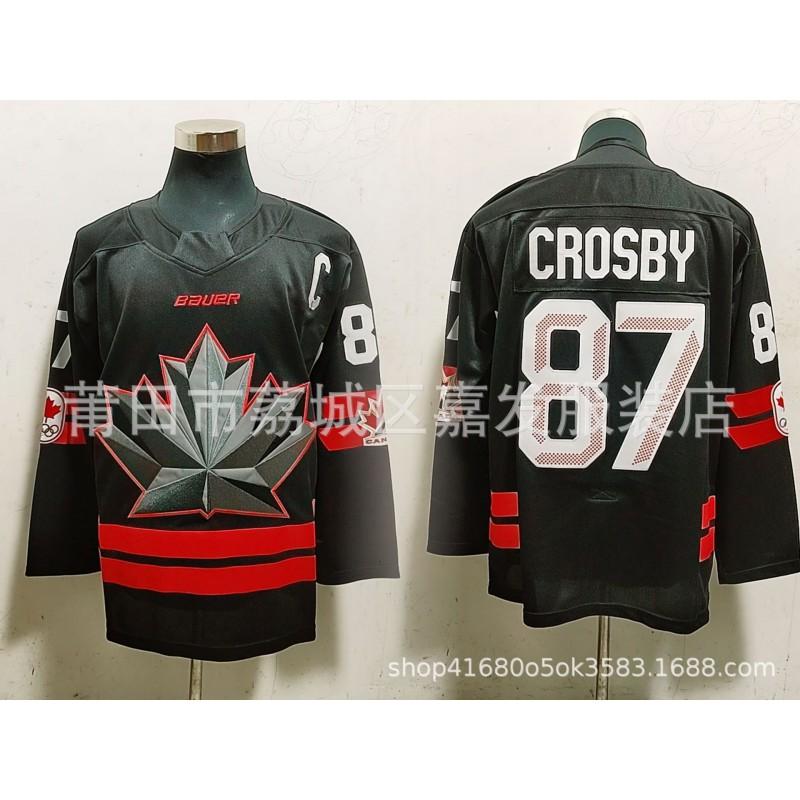 Mens Ice Hockey Jersey Colorado Avalanche Style Embroidered Team Uniform Cotton Sport Shirt Adult Players