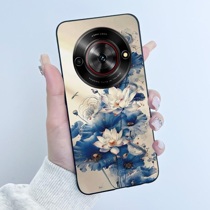 Чехол для телефона ZTE Blade A75 5G Z2357N Nubia Focus 5G Чехол Роскошный Дракон Милый Крутой Мальчики Девочки Черный Мягкий ТПУ Задняя Крышка