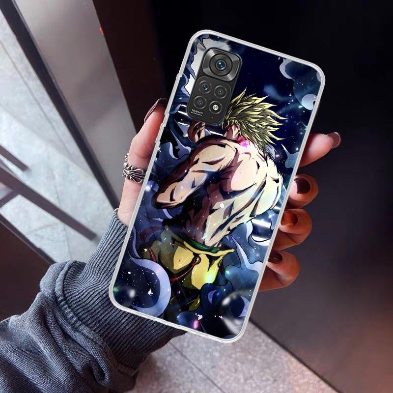 JoJo Adventure Dio Diego Brando Phone Case For Xiaomi Redmi Note 10 11 12 13 14 15 Pro Plus 11S 12S 14S 11T 11E 10S Soft TPU Bac