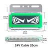LED Truck Devil Eyes Light Devil Eyes Demon Eye Light Truck Trailer Side Marker Light  Car Decor