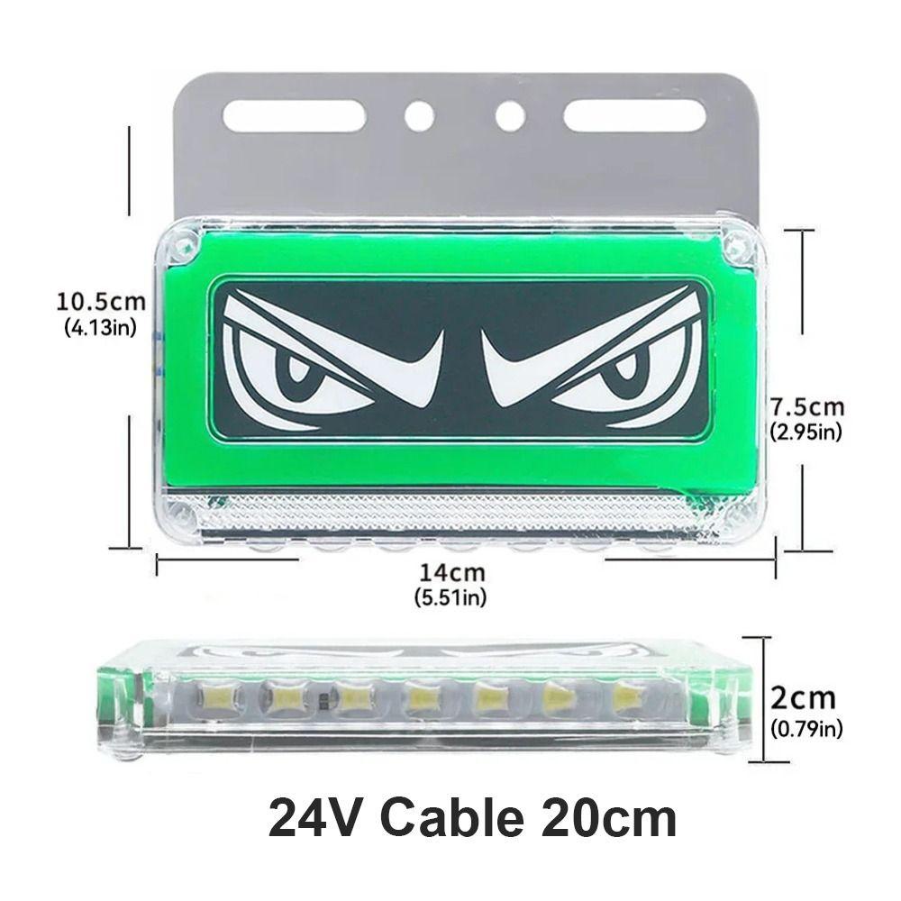 LED Truck Devil Eyes Light Devil Eyes Demon Eye Light Truck Trailer Side Marker Light Car Decor