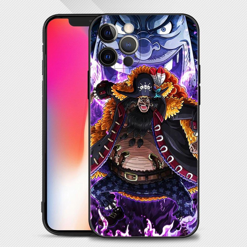 Чехол для телефона для iPhone 13 12 11 Pro Max XR X XS 8 7 Plus 13mini 12mini Силиконовый чехол Ван Пис Луффи Кайдо и Шарлотта Линлин