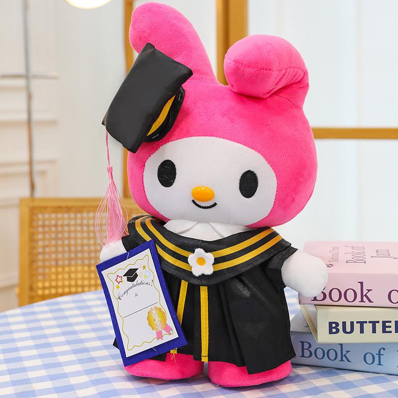 Шапка выпускника KT Cat Cinnamoroll My Melody Фигурка Плюшевые игрушки - Подарки на академическую тему для друзей