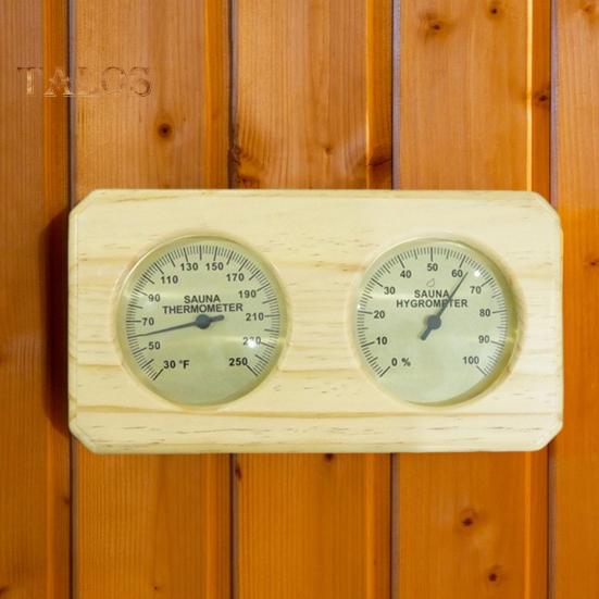 2-в-1 термометр для сауны, гигрометр, комнатная сауна, деревянная сауна, датчик температуры и влажности по Фаренгейту, аксессуары для сауны