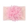 Baby Headband Flower Design Solid Color Baby Girls Hairband