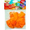 Orange Inflatable Balloons 10 Pieces