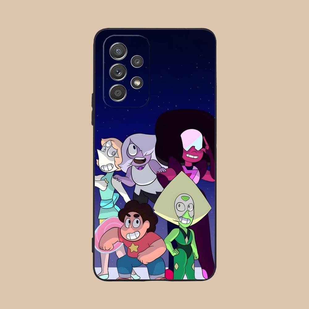 Чехол для мобильного телефона Steven Universe для Samsung Galaxy M55 54 42 35 34 33 32 23 22 15 14 13 12 F55 5G Цветной Защитный Чехол для Телефона