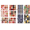 Biscuit Candy Self Adhesive Advent Calendar Number Christmas Label Paper Sticker Packaging Labels