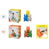 Ides Bruna Bonbon Kumikumi 6 Color Set Educational Toy Building Blocks Rabbit Soft Present [Official]
