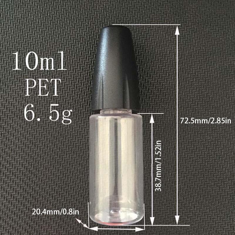 1 шт., 10 мл, прозрачный флакон для домашних животных с длинной тонкой иглой, бутылка-капельница для Vape, аксессуары для масла для курения, банка для жидкости