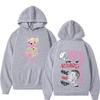 Худи с принтом рэпера Lil Peep CryBaby Hellboy Bear для мужчин и женщин, винтажные, оверсайз, хип-хоп, осенние, зимние, из флиса, теплые пуловеры